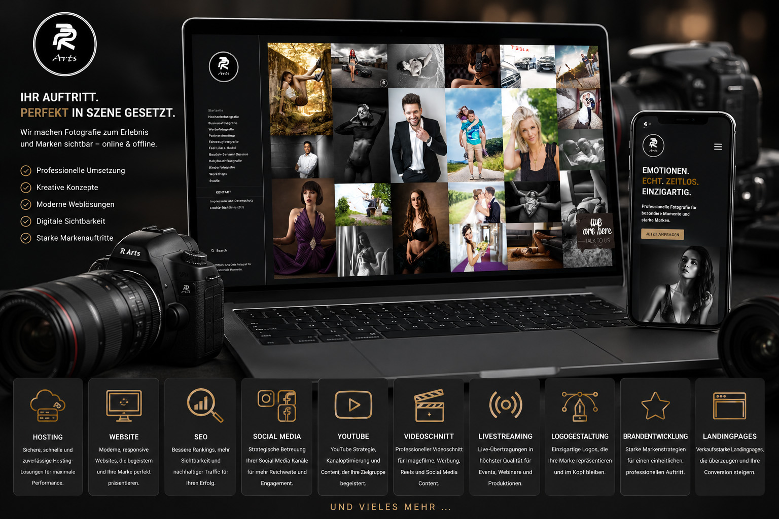 Fullservice PR-Arts – Branding, Web & Marketing von Web Emotions